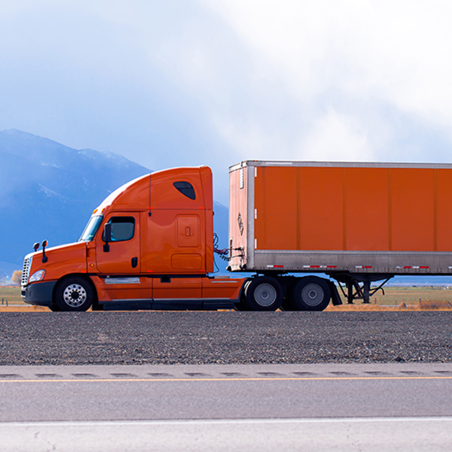 Align Portrait 2 orange truck