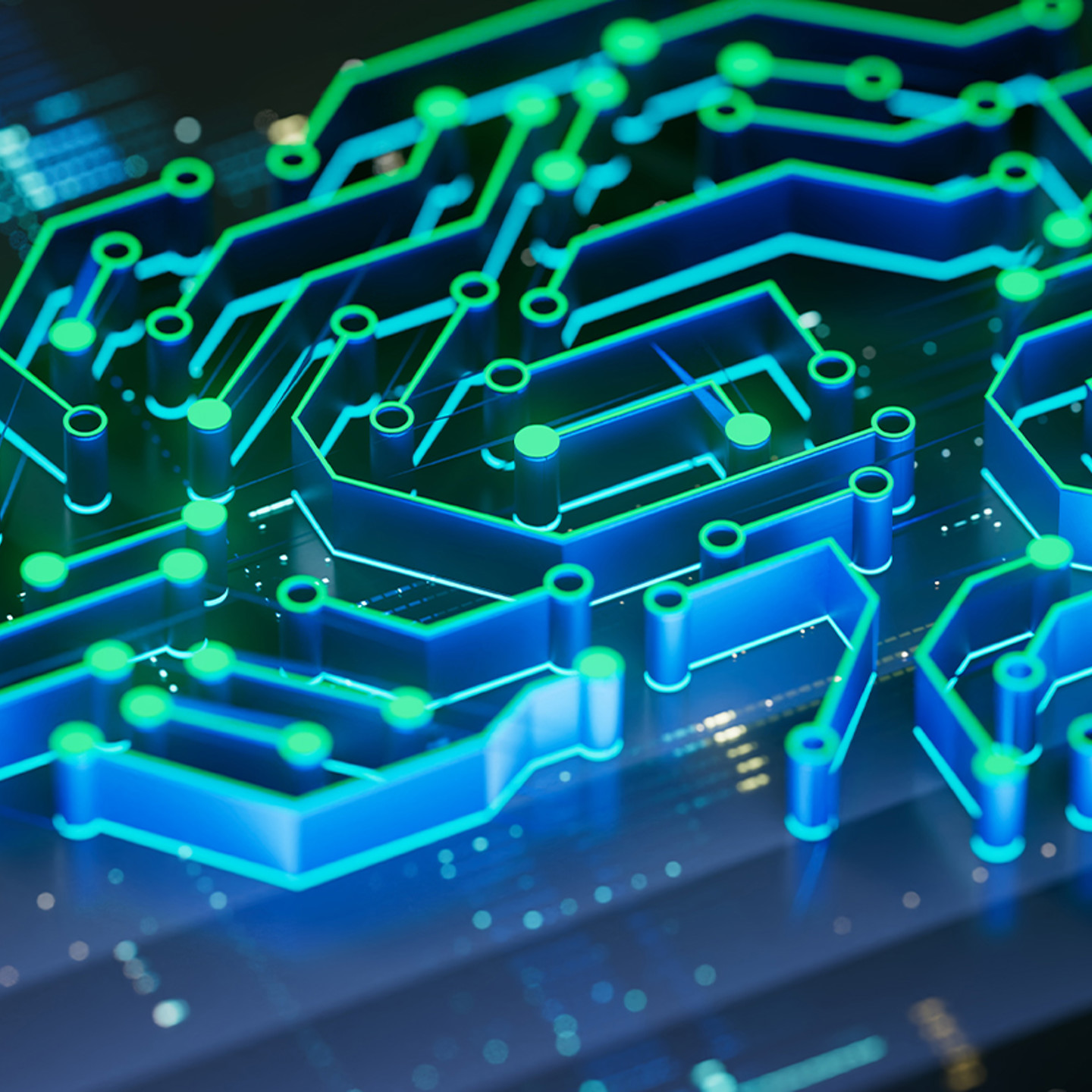 Actico header image data brain