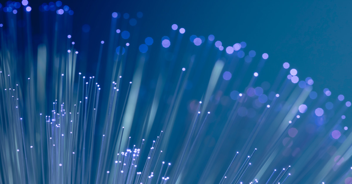 Horizon header image close up fibre optics