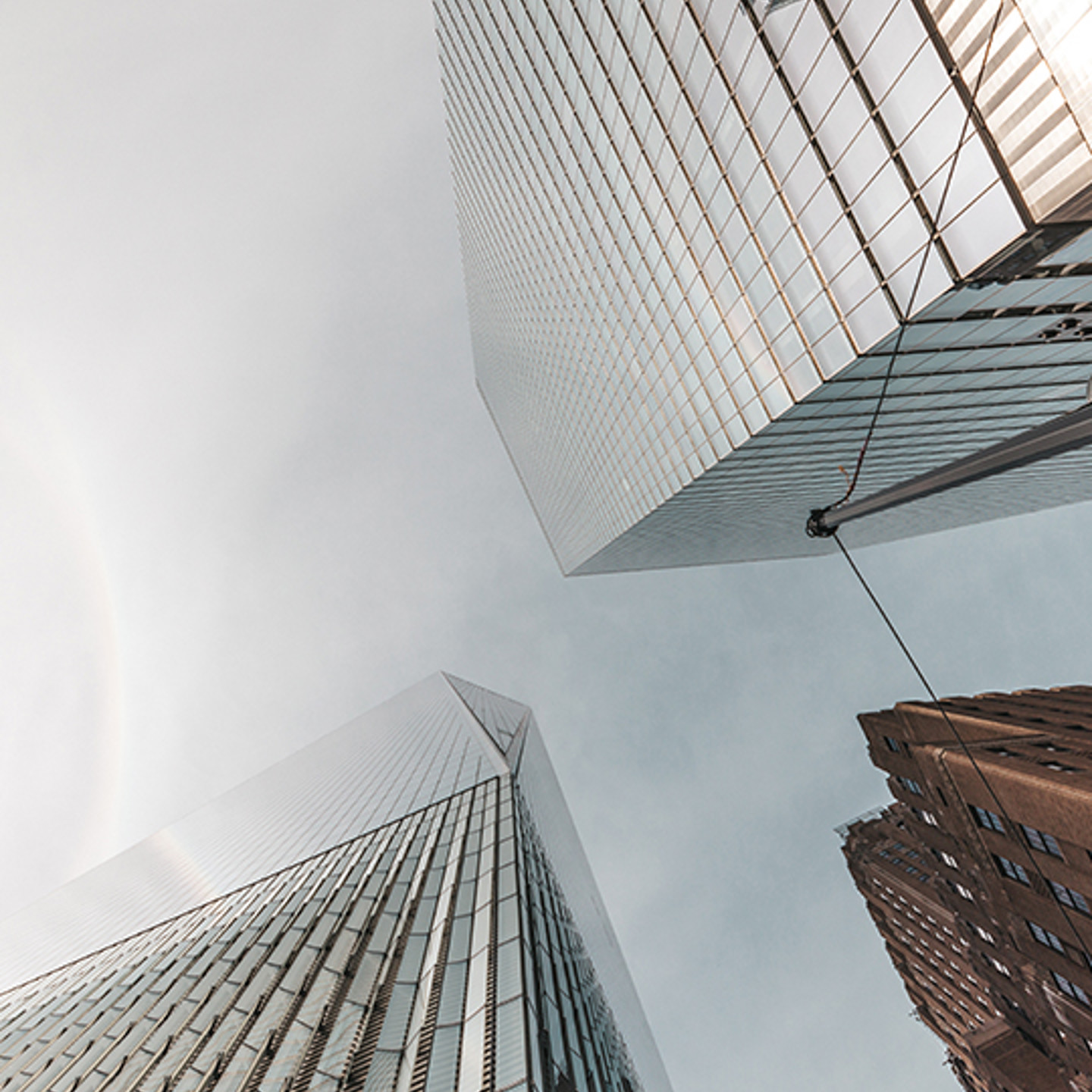 Buildinglink Portrait 2 cloudy image of skyscrapers